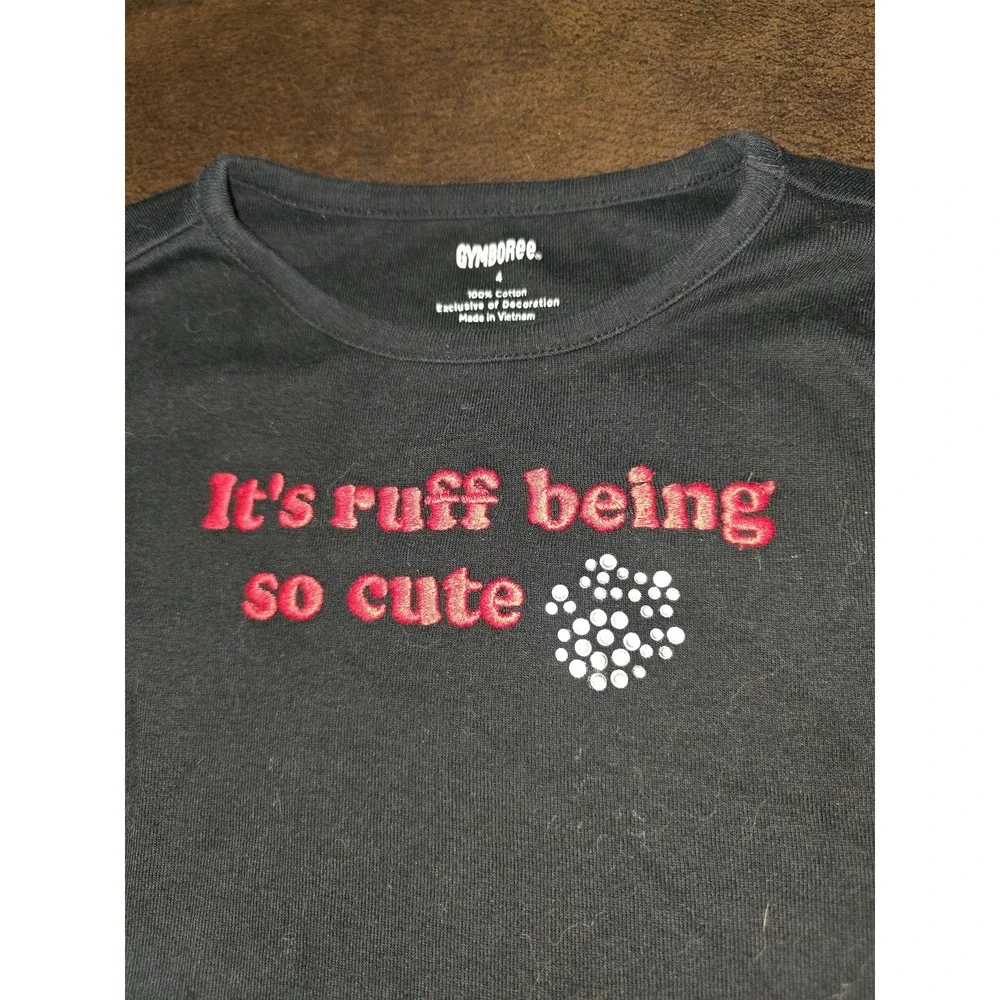 Gymboree holiday friends it's ruff‎ being so cute and dog tops size 4